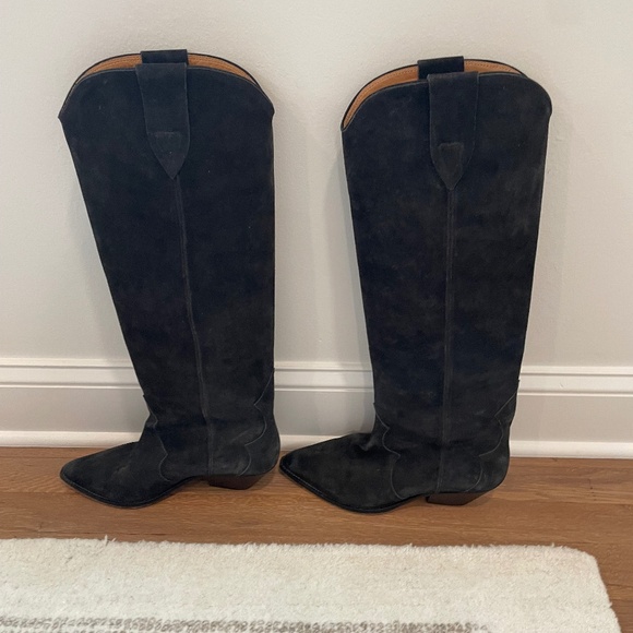 Isabel Marant Denvee Boot Faded Black - Picture 1 of 13